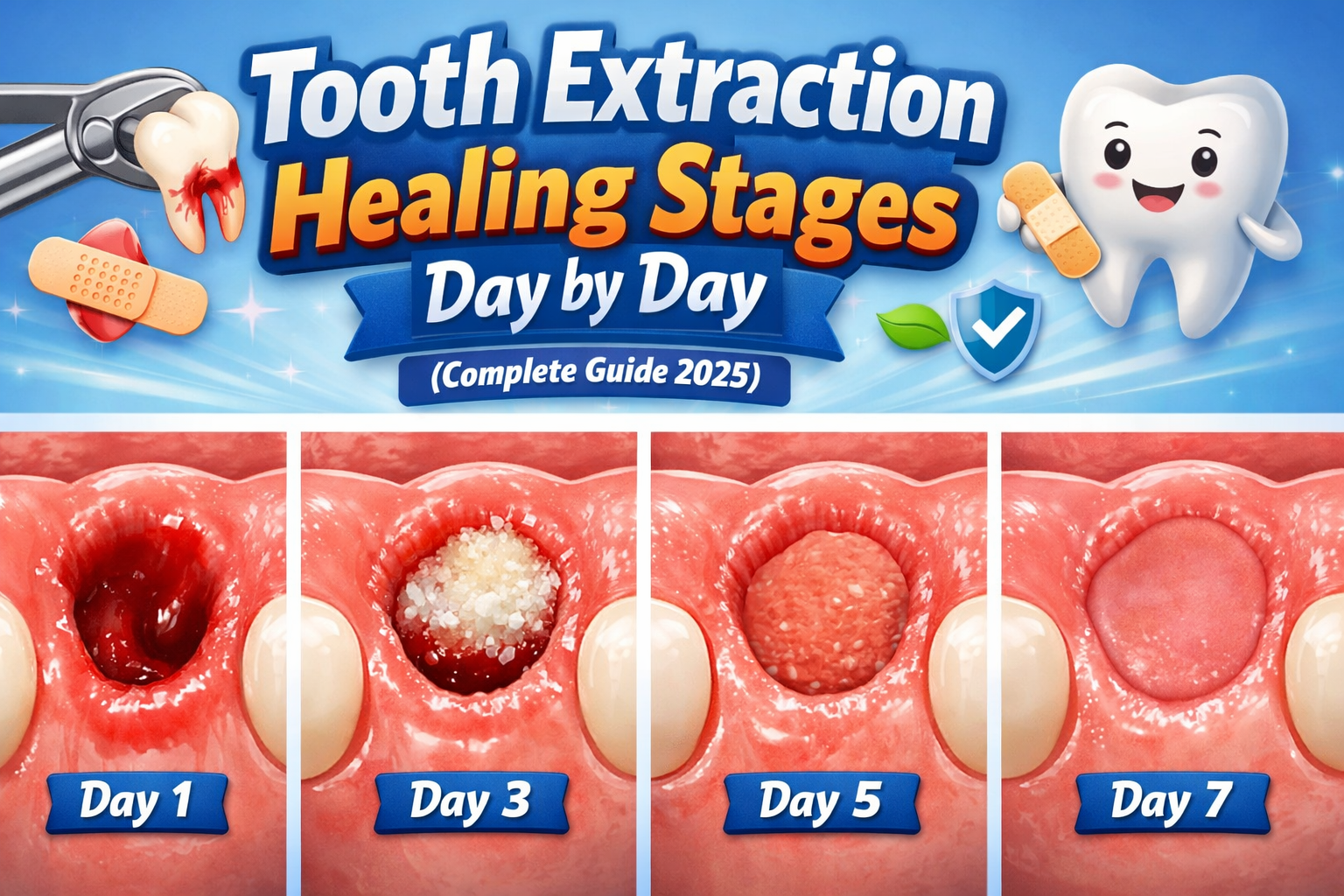 Tooth Extraction Healing Stages Day By Day Complete Guide 2025 Cebu 
